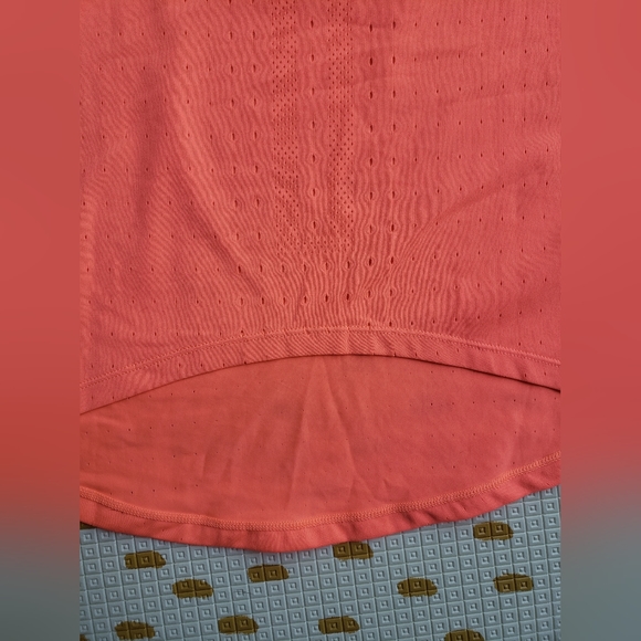 Nike bright pink/orange athletic shirt  size small - Picture 3 of 5
